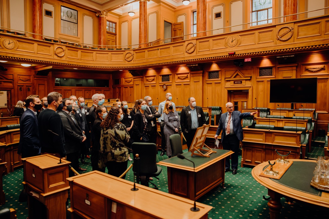 Tour of Parliament House with NZBPT