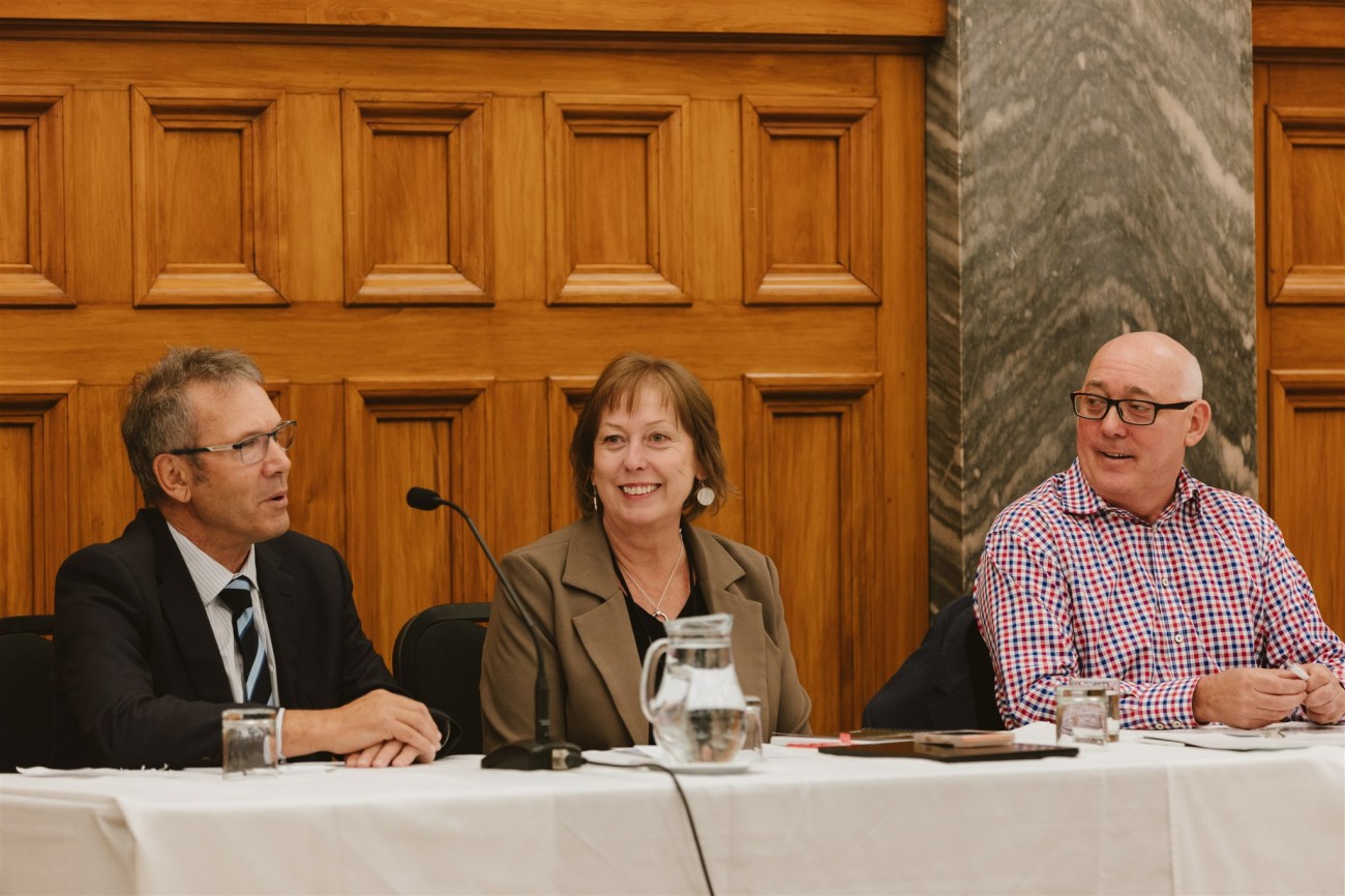Brent McAnulty, Stuart Smith, and Tracey McLellan.