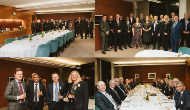 President's Dinner Collage